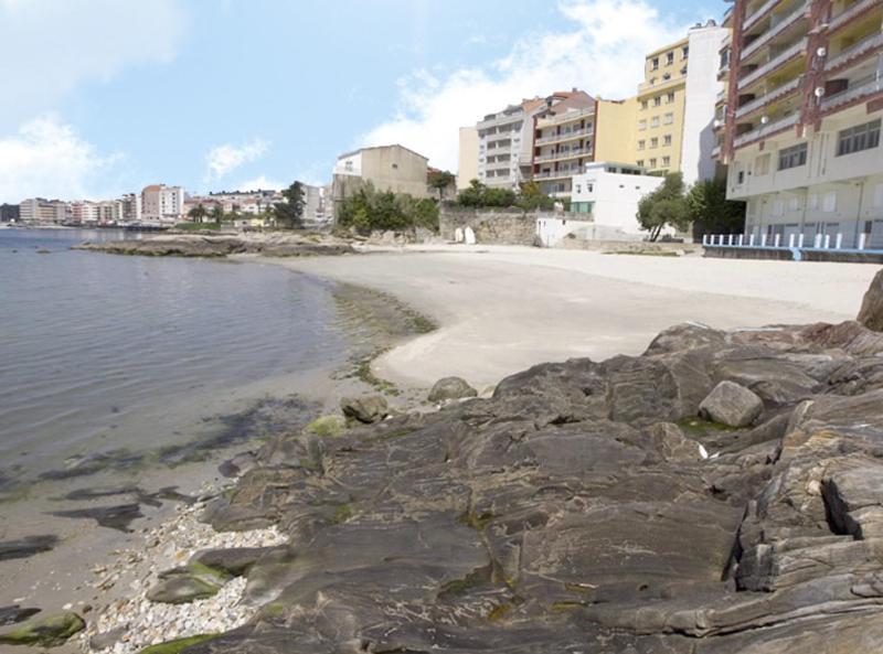 Apartamento Antopa Con Entrada Directa A La Playa - Karkava Travel Sanxenxo Luaran gambar